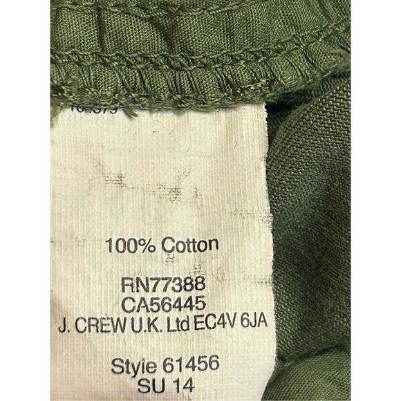 J.Crew Chico green shorts size 2 (8034) - Picture 5 of 5